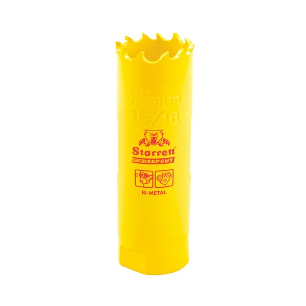 Starrett Deep Cut Holesaw HSS Bi-Metal 21mm