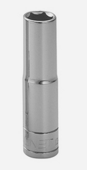 Signet 1/4in Drive 6 Point Standard MetricDeep Socket 9mm