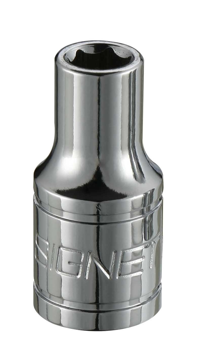 Signet 1/4in Drive 6 Point Standard Metric Socket 7mm